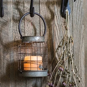 Factory price Antique Outdoor indoor Decorative Hanging Candle Lantern with flameless led candle