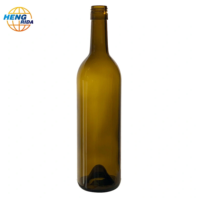 Bordeaux (Claret) Bottle with Punted Base 18.5mm Opening Cork