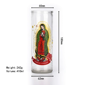 Wholesale Candle Jars Small Tealight Candle Holder Glass for Home Decoration