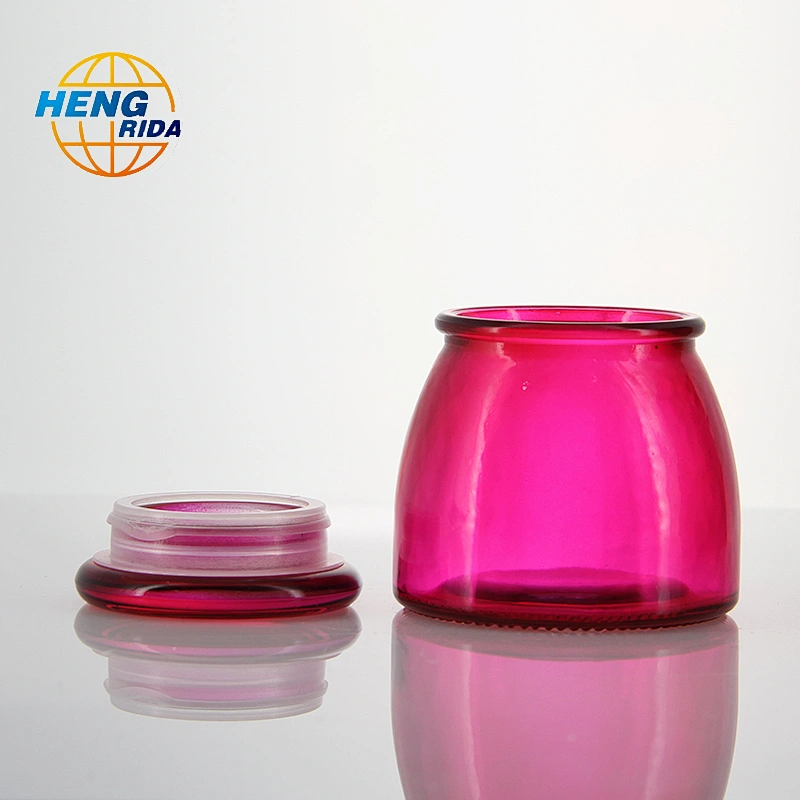 Candle Jars Small Tealight Candle Holder Glass for Home Decoration