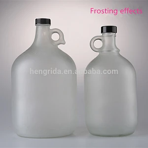 Single Ear Glass Growler Bottle 500ml 1000ml 1500ml 2000ml 3000ml 4000ml 5000ml
