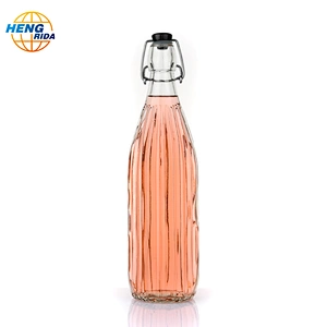 Wholesale 1000ml bottle with vertical pattern