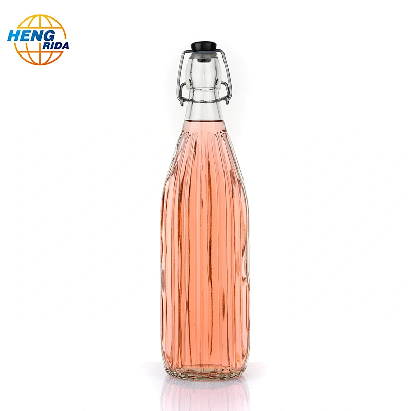 Wholesale 1000ml bottle with vertical pattern