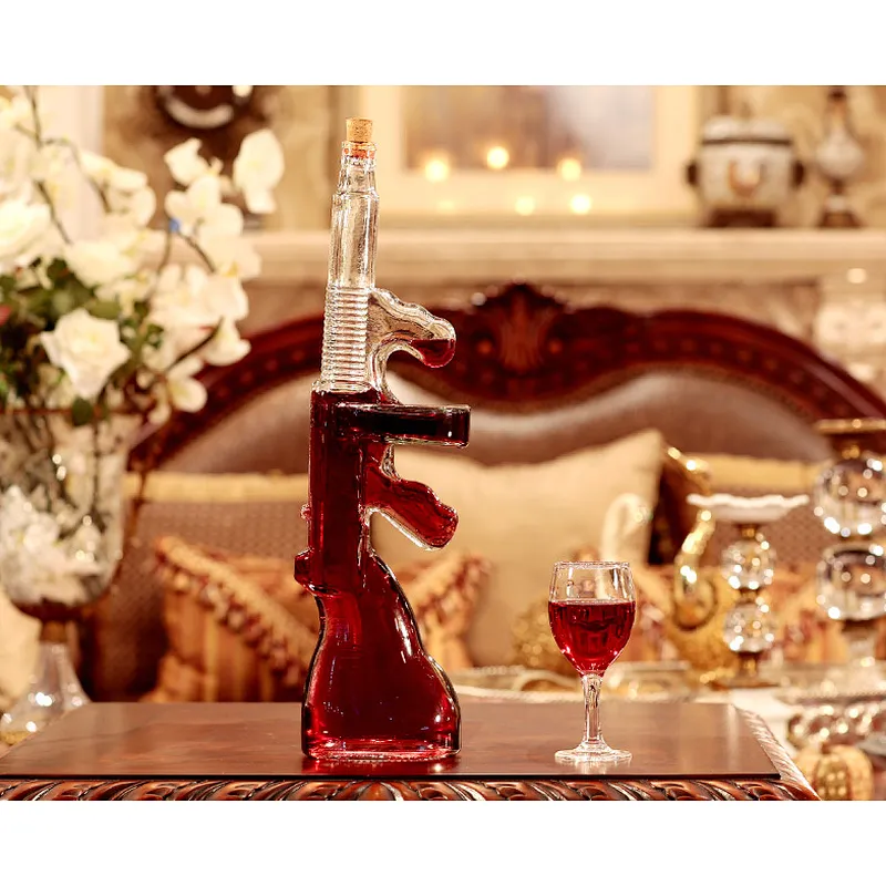 700ml Beer Glass Rifle Gun Bottle