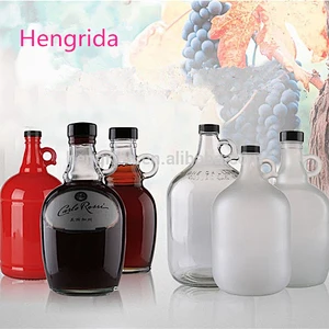 Single Ear Glass Growler Bottle 500ml 1000ml 1500ml 2000ml 3000ml 4000ml 5000ml