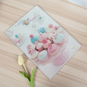 Rectangle Tempered Glass Chopping Board