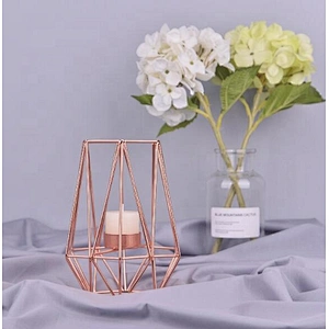 Nordic light luxury iron candlestick candle holder