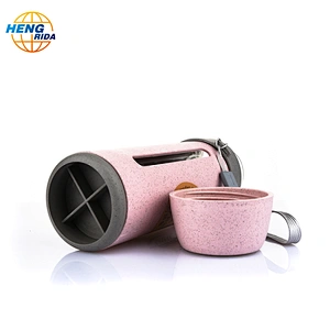 Environmentally friendly plastic glass cups