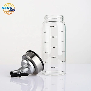 200ml 270ml 450ml glass cooking oil bottle jar dispenser