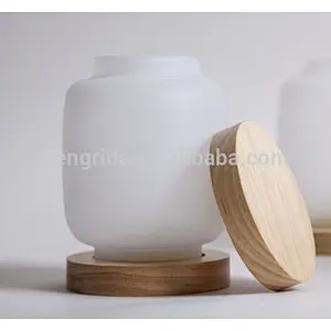Votive Candle Holder with Glass Chimney