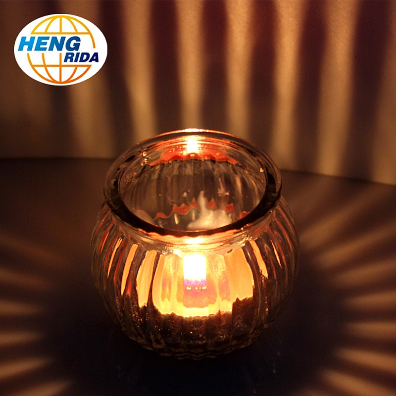 Decorative round candlestick candle holder