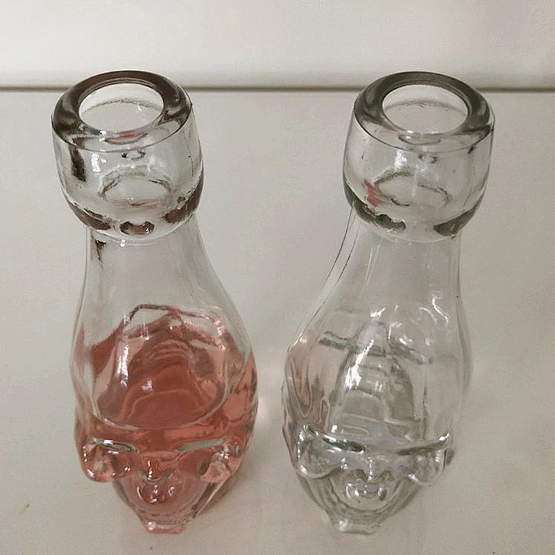 new STYLE 150ml 5oz glass beverage bottle with swing flip top/ glass juice bottle