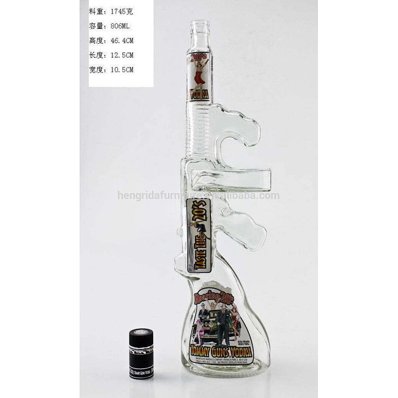700ml Beer Glass Rifle Gun Bottle