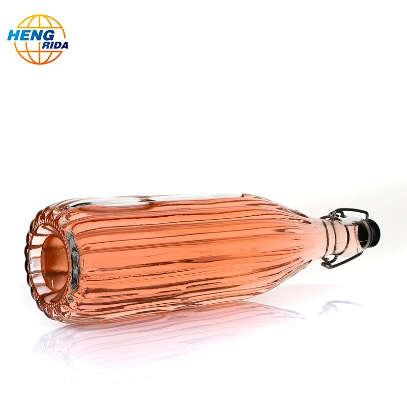 Wholesale 1000ml bottle with vertical pattern