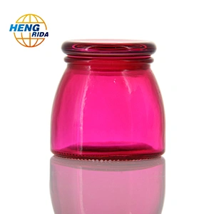 Candle Jars Small Tealight Candle Holder Glass for Home Decoration