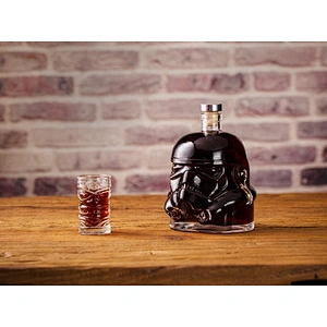 Unique 500ml Imperial Stormtrooper Shape Glass Wine Decanter Whisky Decanter and Tumbler Set