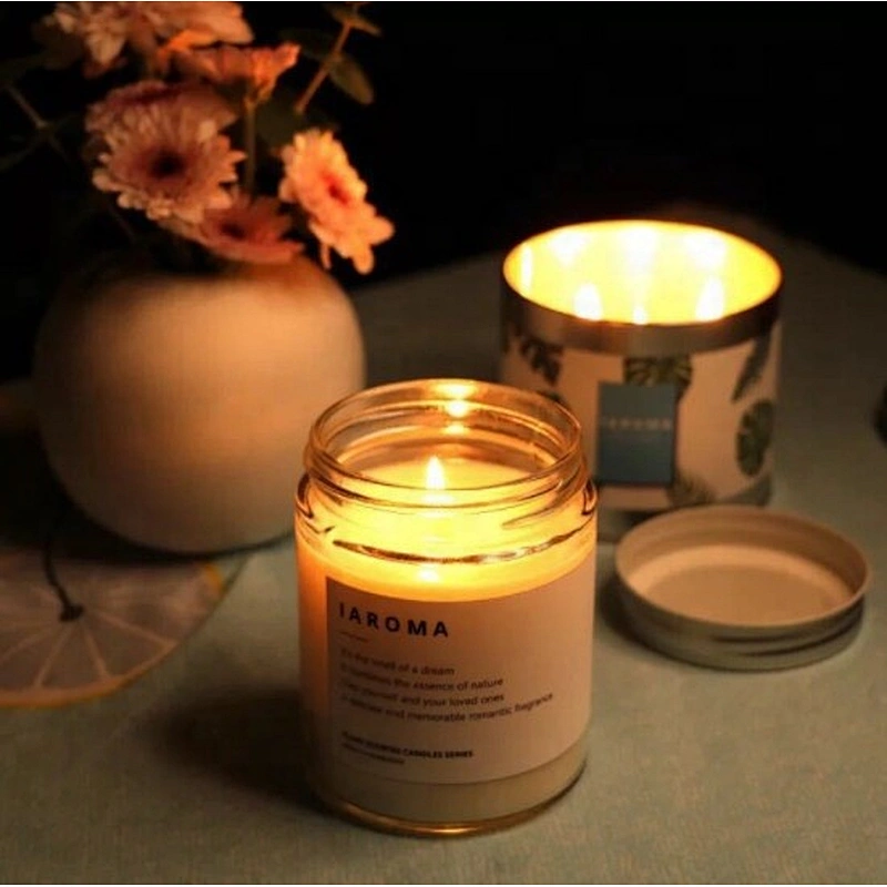Dark Brown Glass Aromatherapy Bottle Candle Holder  Large Caliber Candle Cup