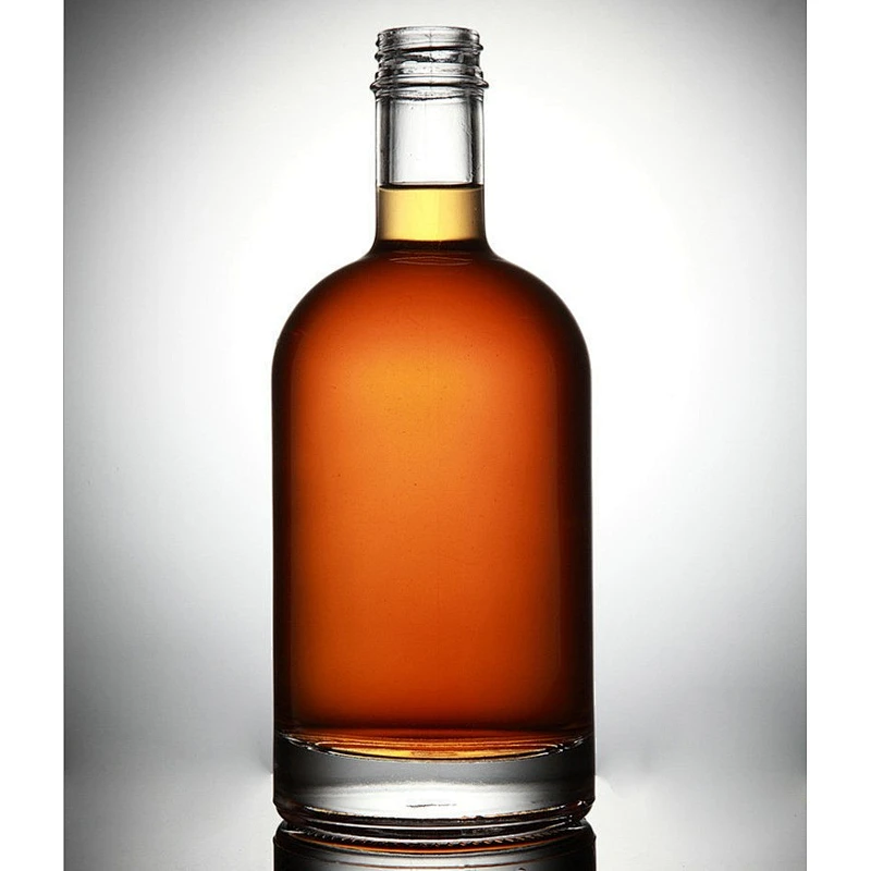200ml 500ml 750ml Food grade whisky vodka Liquor glass bottle