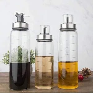 high borosilicate glass Graduated oil bottle pickles vinegar bottle