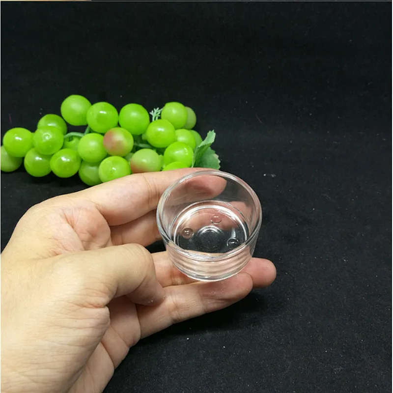 Romantic Glass candle holder with polka-dot for home deco & for Valentine's Day