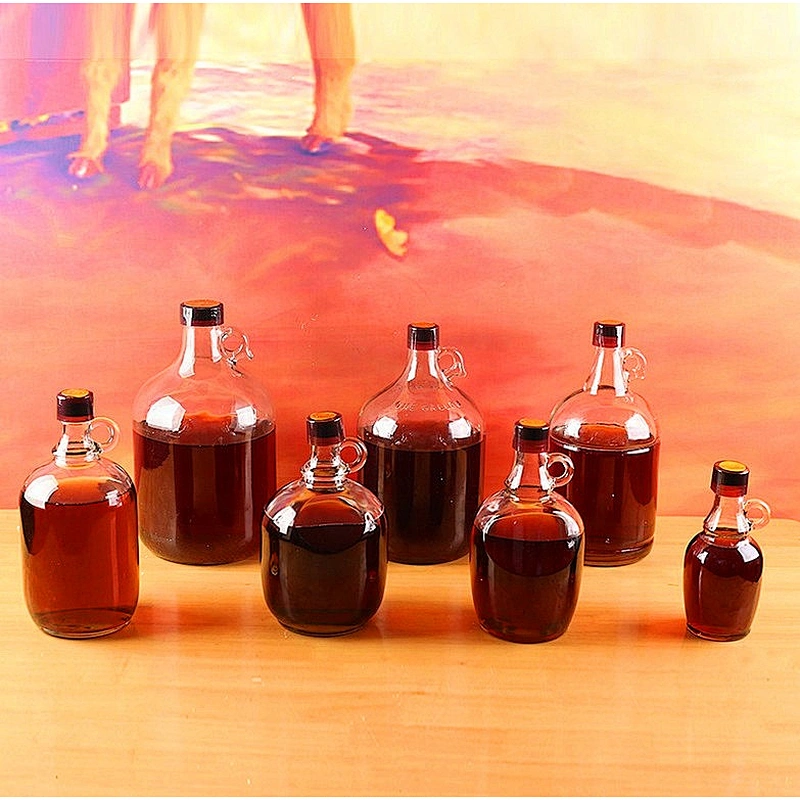 Screw Cap California Wine Bottle With Single Ear Handle