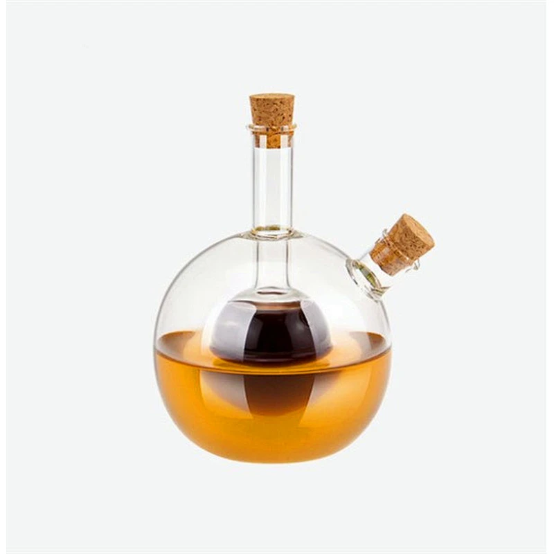 Olive oil glass bottle Vinegar glass bottle borosilicate glass cruet for kitchen