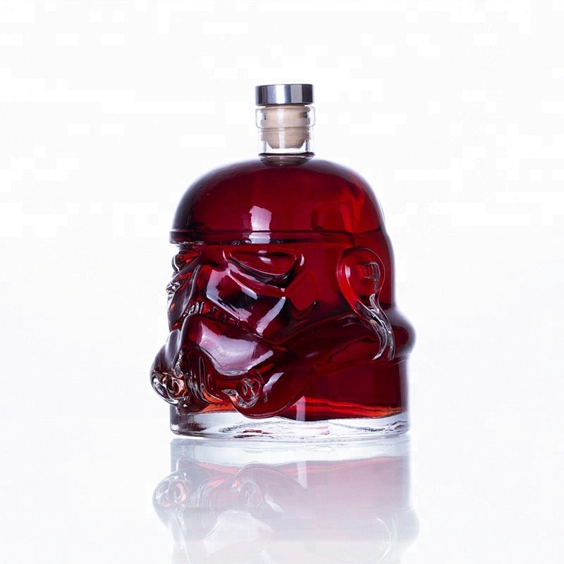 Unique 500ml Imperial Stormtrooper Shape Glass Wine Decanter Whisky Decanter and Tumbler Set