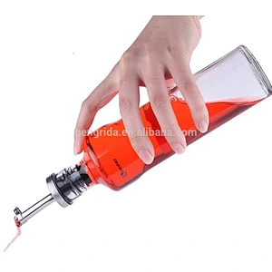 9.5oz Oil & Vinegar Dispensers with Portable Caddy Stand
