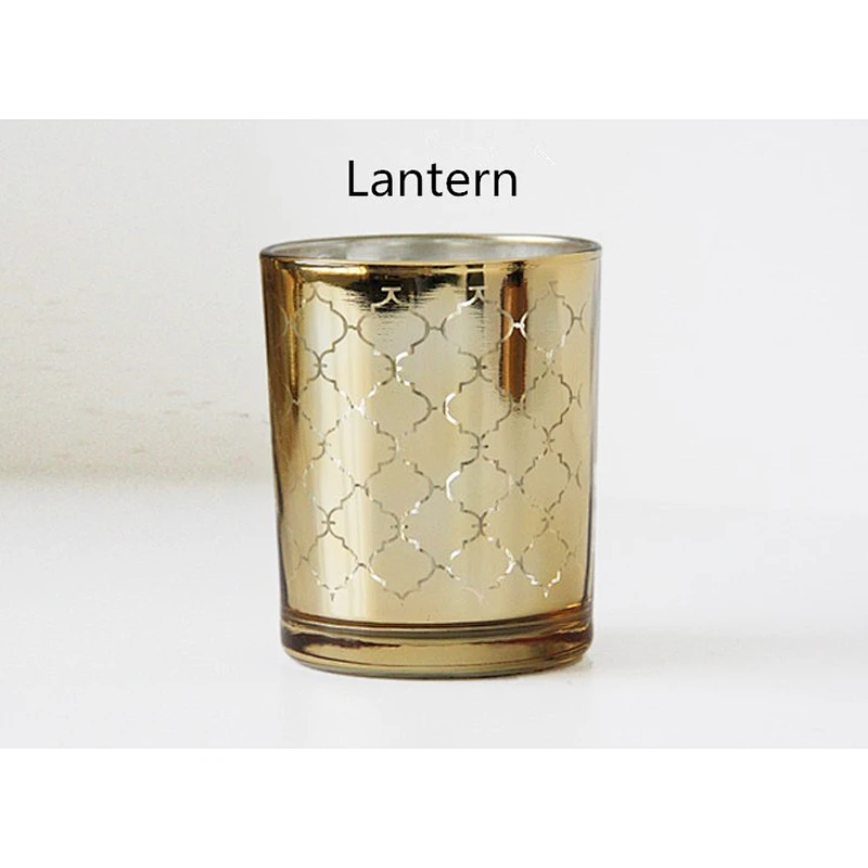 Decorative Votive Tealight Glass Candle Holders for Weddings, Parties and Home Decoration