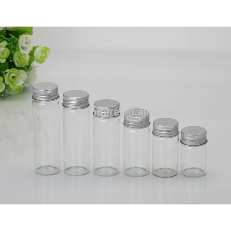 High Quality Borosilicate Glass Bottles with Aluminum Cap