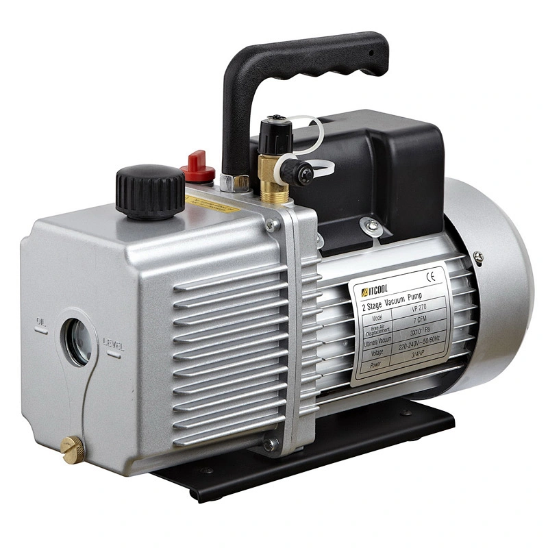 VP270 HVAC / R أداة دوارة الريح 2 المرحلة مضخة فراغ النفط بأسعار تنافسية