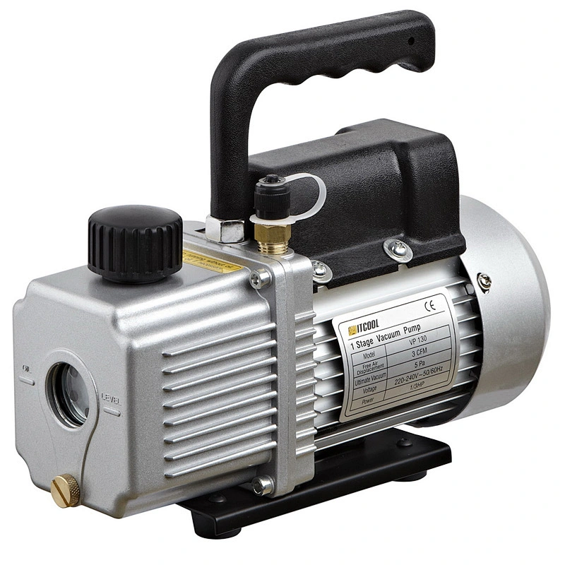 HVAC / R خدمة Aitcool المحمولة مرحلة واحدة 3.0CFM 1 / 4HP فراغ مضخة VP130