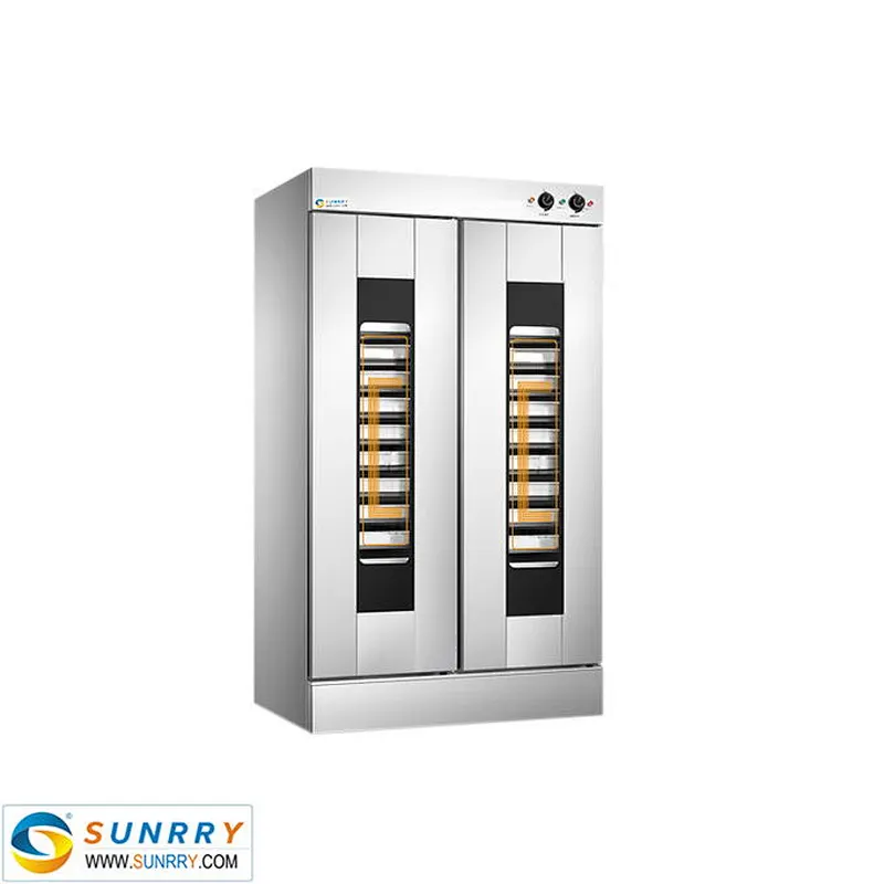 High quality manual control panel 430 stainless steel proofer bread fermentation oven proofer