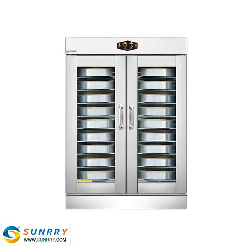 Professional stainless steel manual control panel 10 pans commercial pita bread making fermentation equipment
