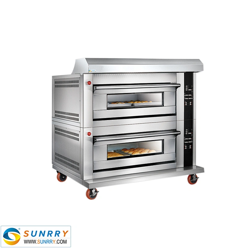 Good price bakery equipment pizza cooker deck oven with spray function