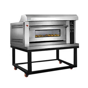 Luxurious gas bakery pizza oven machine at price