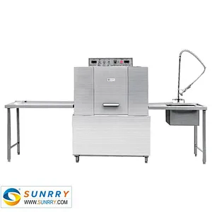 Latest best price 120 baskets/hour dishwasher dishwashing machine for hotel & restaurant wholesale