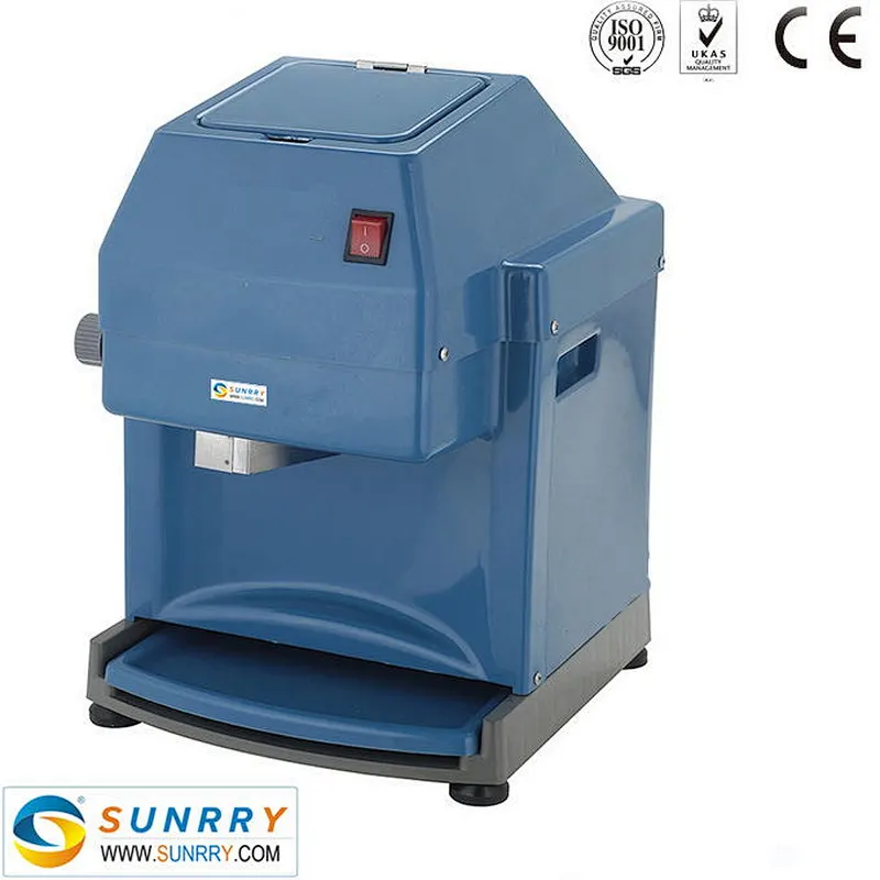 Hot sell commercial heavy duty industrial manual ice crusher shaver machine snow (SY-ICR85T)