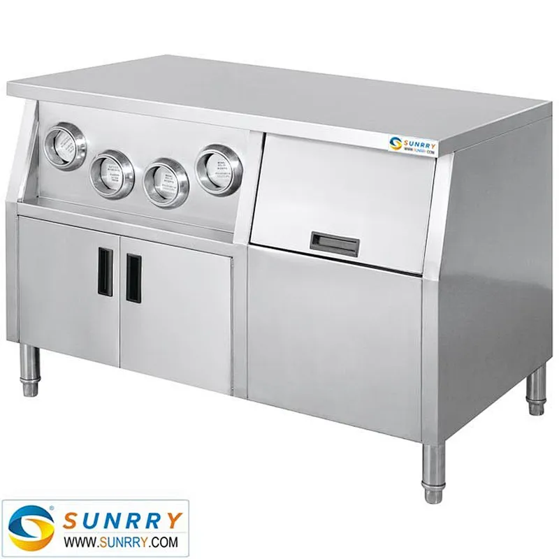 New design stainless steel bar counter cabinet in bar table for sale ( SY-BT01 SUNRRY )