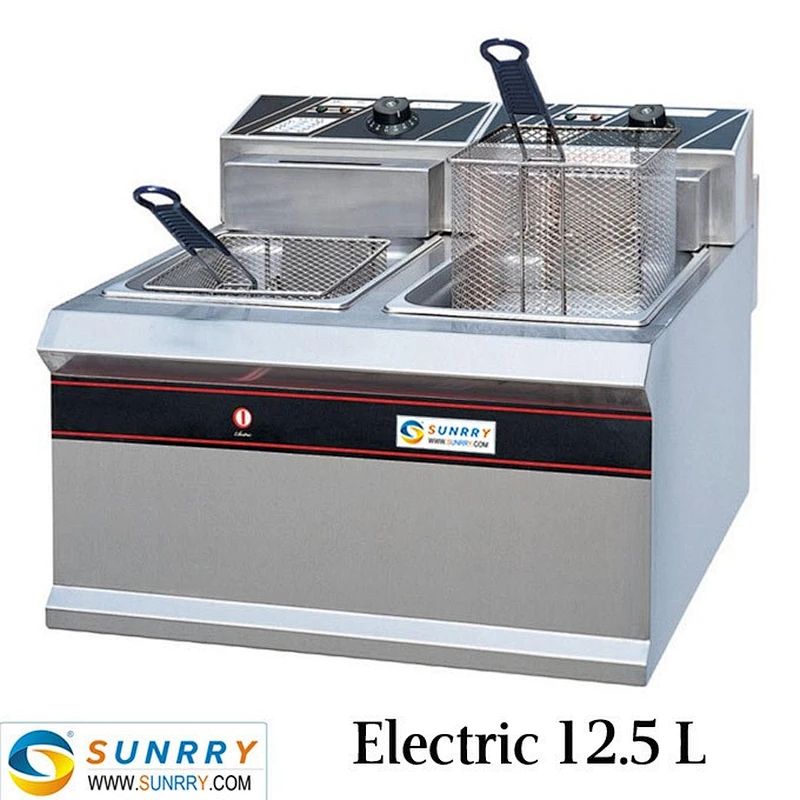 High Quality Electric oil Free Deep Fat Fryer 12.5 Liters with timer