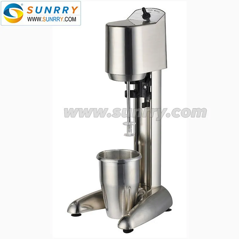 Stainless steel milk shaker motor 300W milk mixer cup 0.9 L stainless steel milk shake shaker for CE (SY-MK1A SUNRRY)