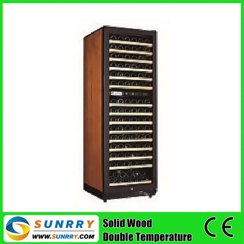 Novelty Antique Wooden Refrigerated Wine Cooler (SY-WC168F SUNRRY)