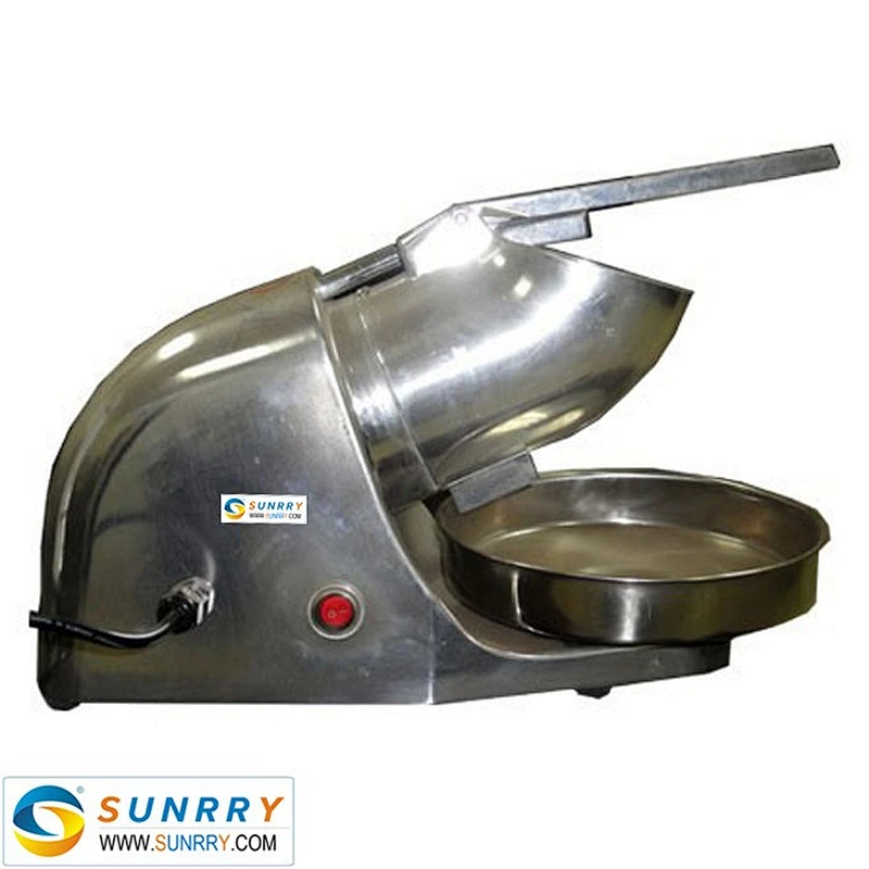 Hot sale small commercial electric industrial ice crusher machine for ice(SY-ICR420 SUNRRY)