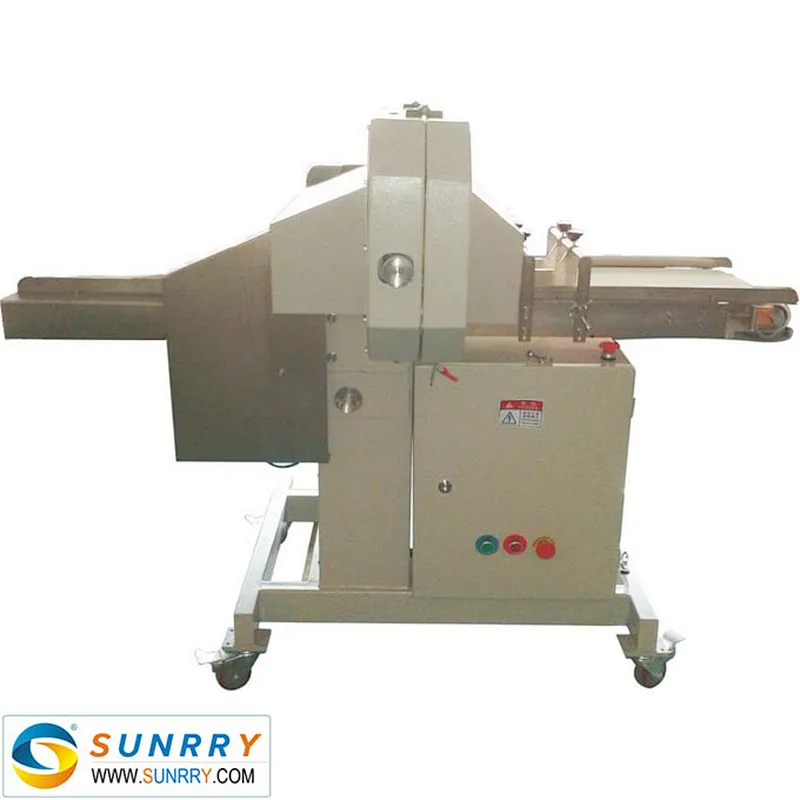 High quality hamburger cutting machine with 3 path hamburger cutter for sale