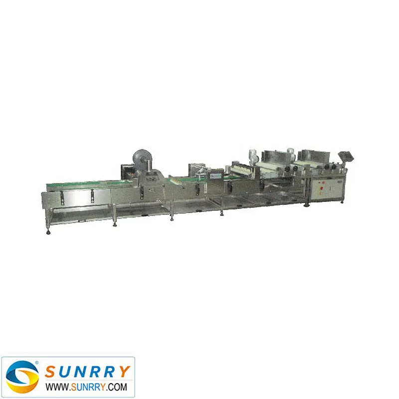5 path dough moulder and tray rowing machine with 4 collection system for sale