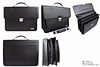 leather computer briefcase