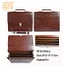 briefcase PU leather for lawyer