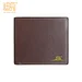 wallet with hot stamp logo