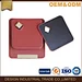Square leather coaster set