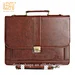 brown leather briefcase